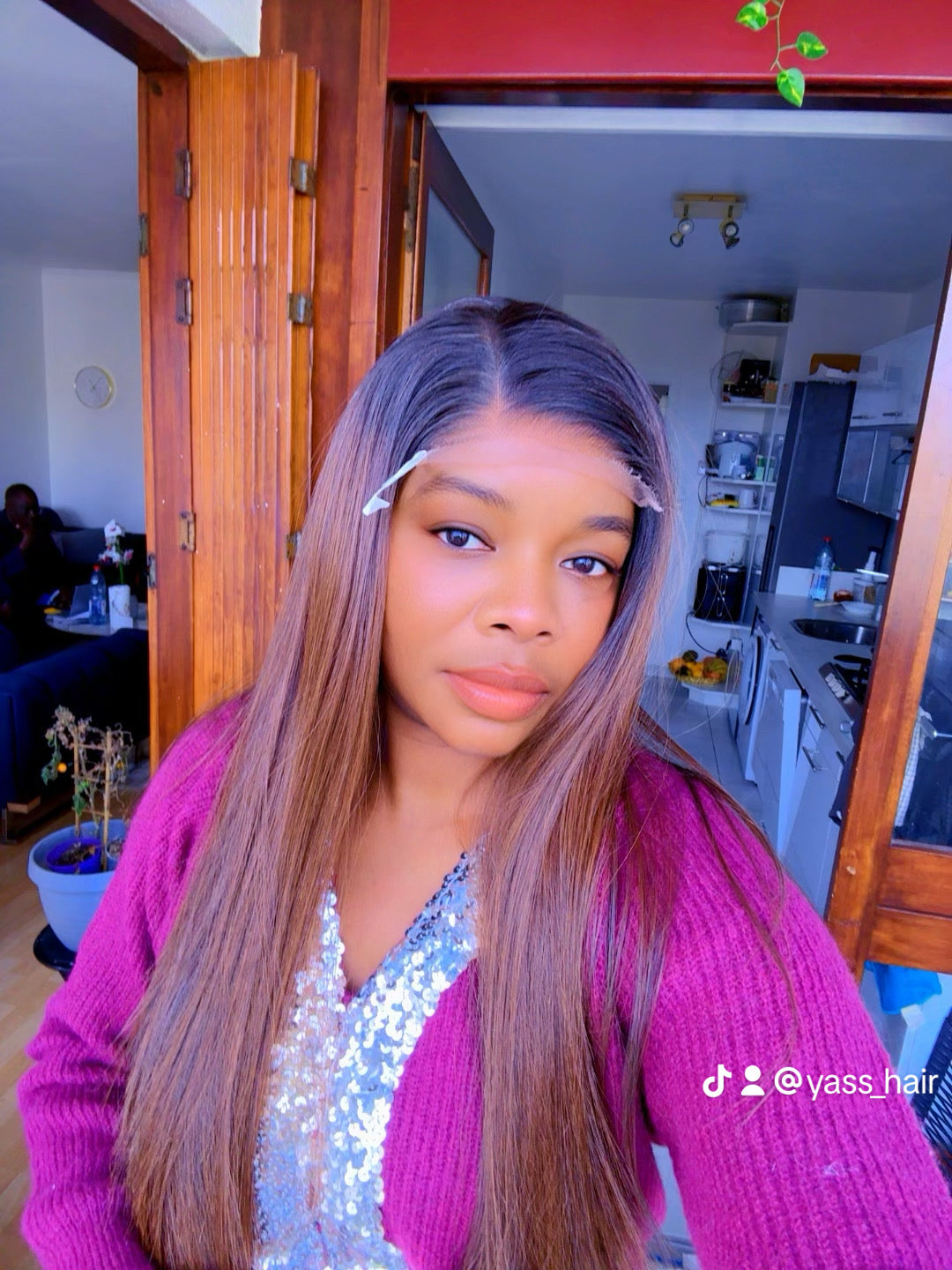 Perruque Raide 5X5 HD