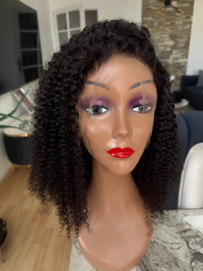 Perruque Frontal HD Curly