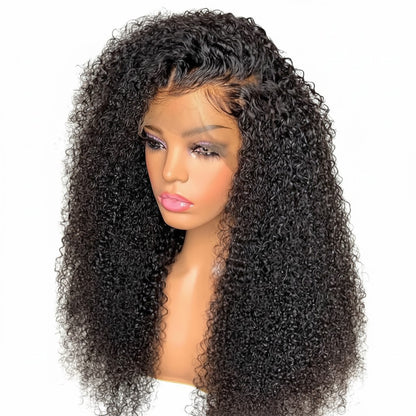 Perruque Frontal HD kinky curly