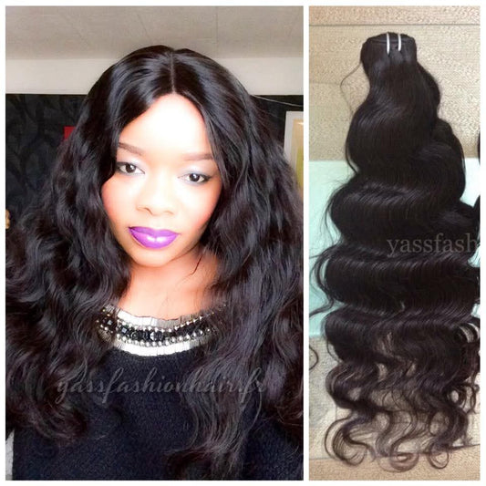 Semi-Ondulé Raw Hair
