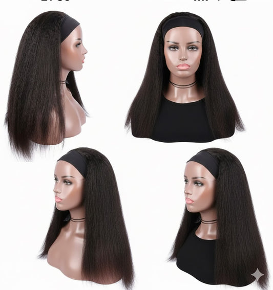Perruque Bandeau cheveux africains